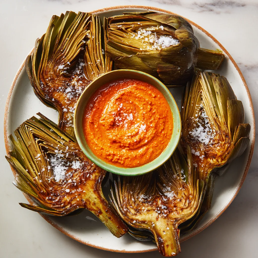 Plate of food with sauce and a bowl of sauce.