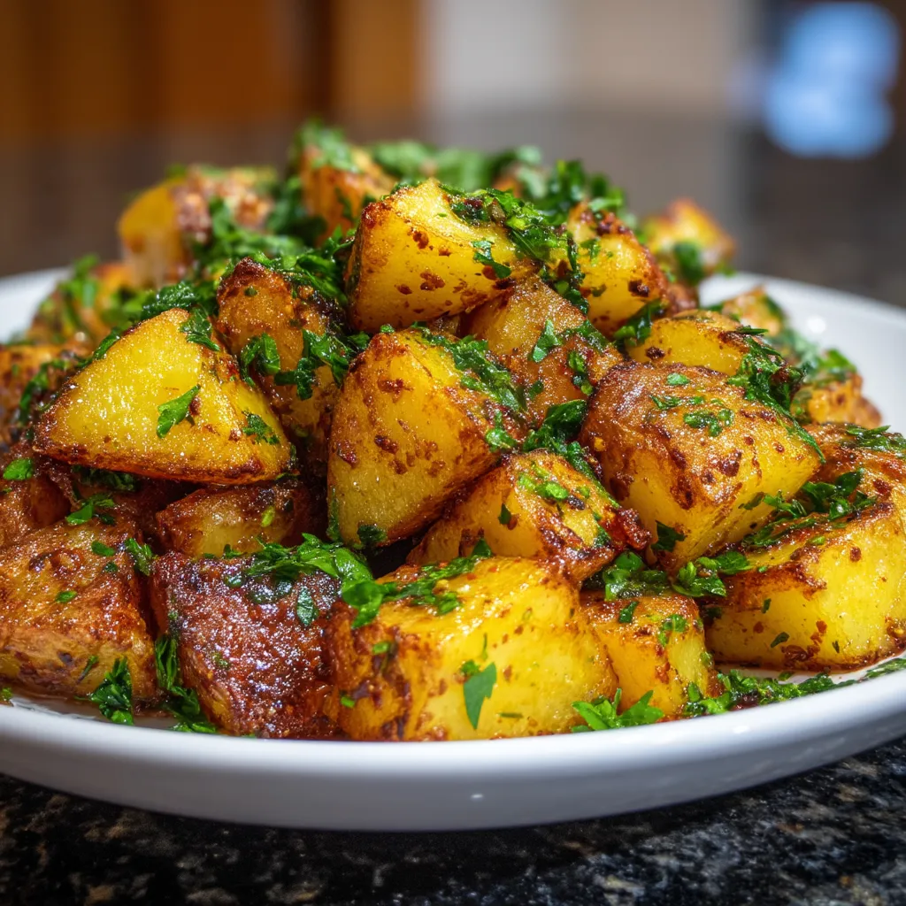 Patatas al Ajo Cabañil.