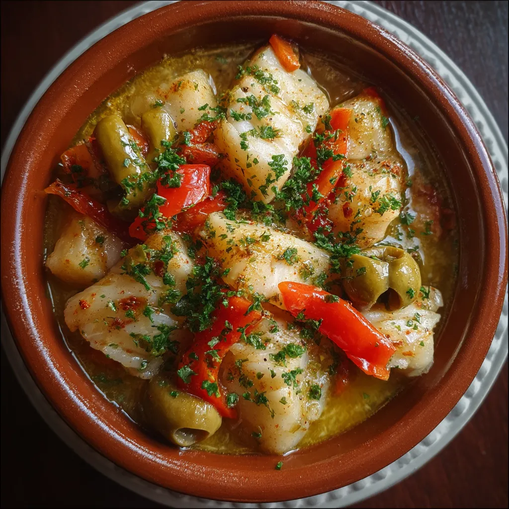 Bacalao al pil pil.