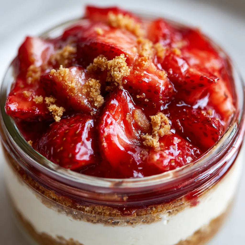 Un trozo de cheesecake con arándanos y galletas.