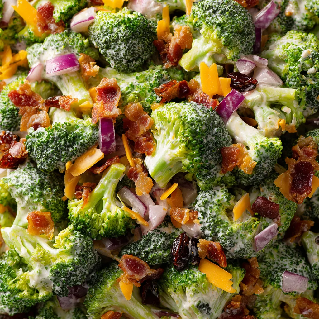 Amish Broccoli Salad.
