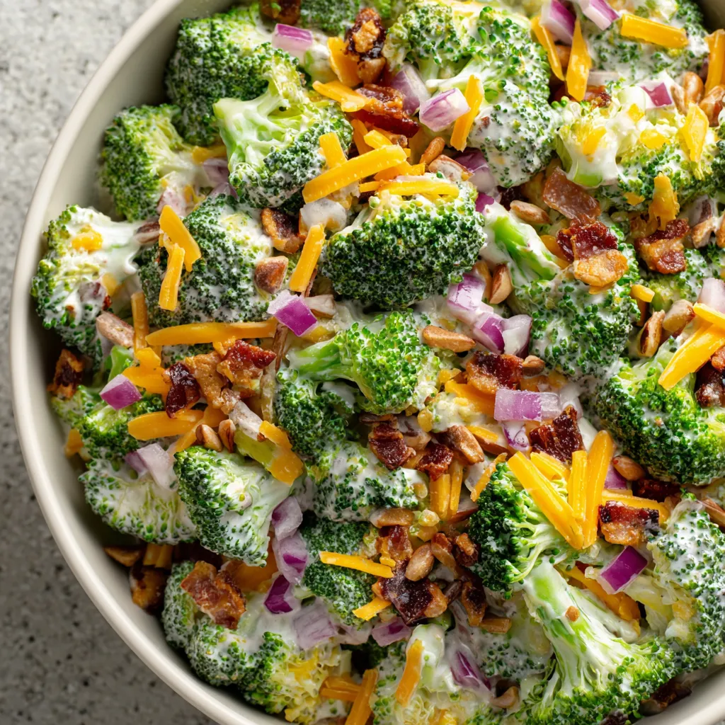 Amish Broccoli Salad.