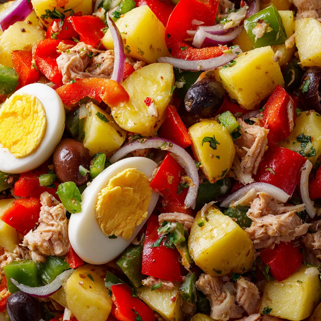 Ensalada campera para el verano.