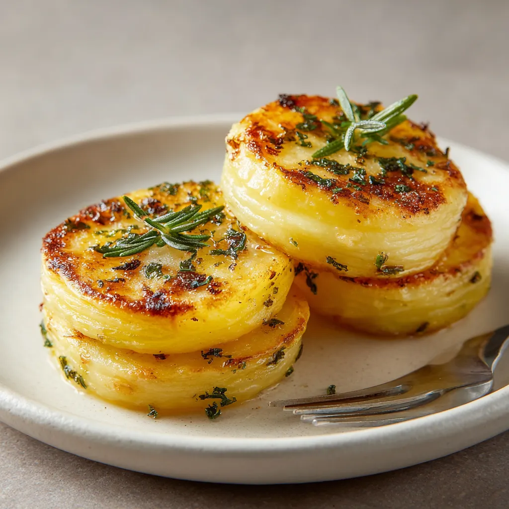 Mini tortillas de patatas con alioli de ajo negro.