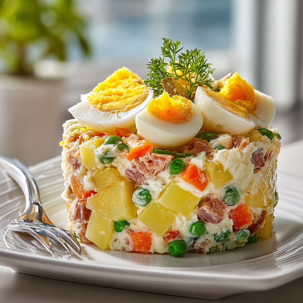 A plate of food with eggs and peas on it.