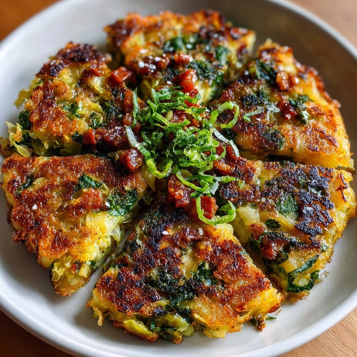 Trinxat de la Cerdanya tradicional: una imagen de la sencillez catalana en un rico puré.