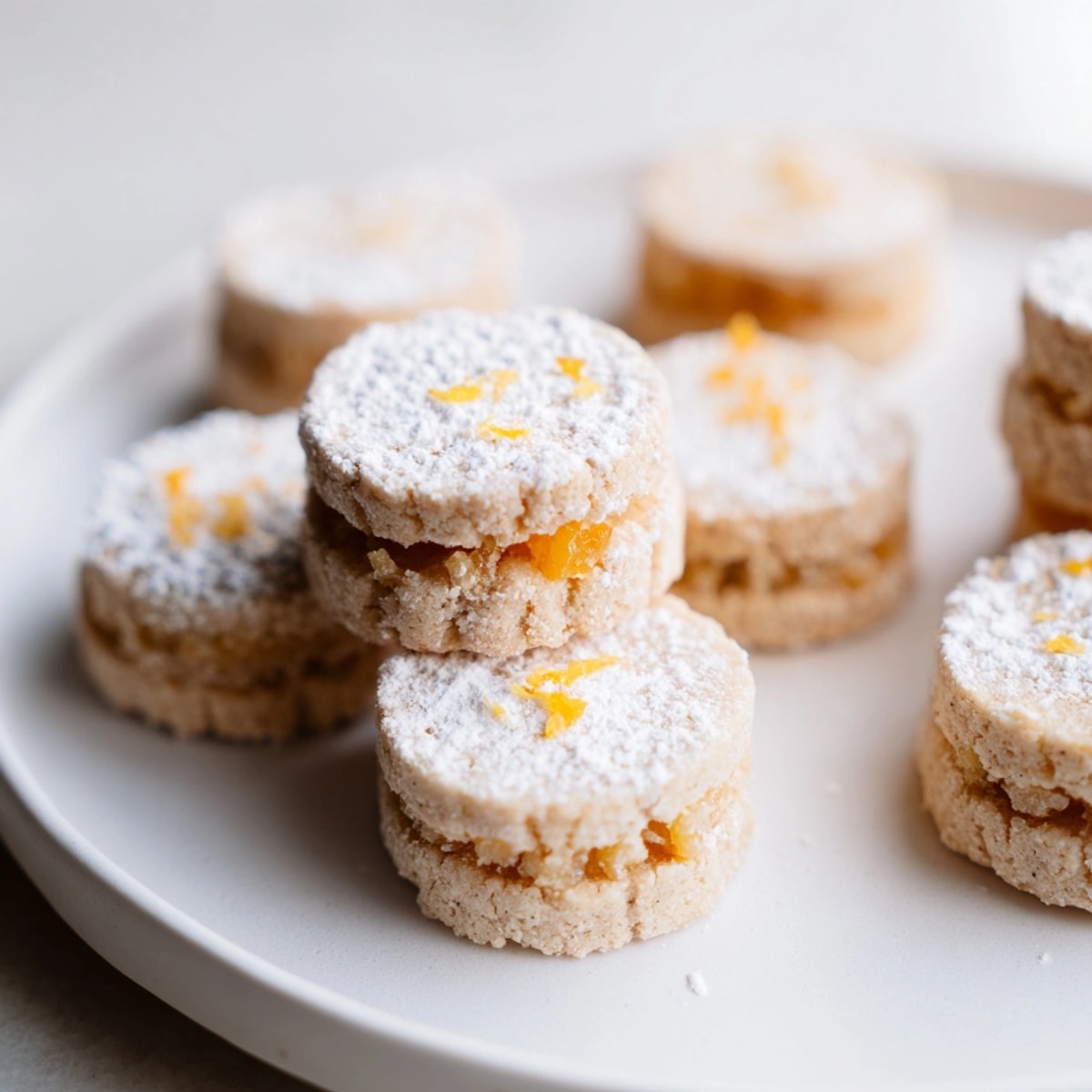Deléitese con los polvorones de naranja y caramelo, una receta fácil para una deliciosa repostería casera