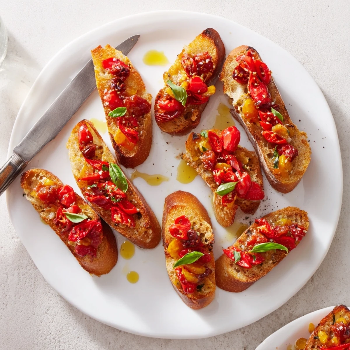 Los textos ALT generados para la receta "Pan con Silli de Tomate Encurtido" son: