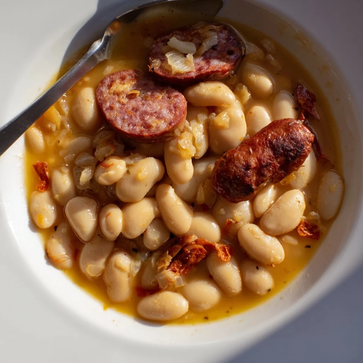 Fabada judías chorizo morcilla