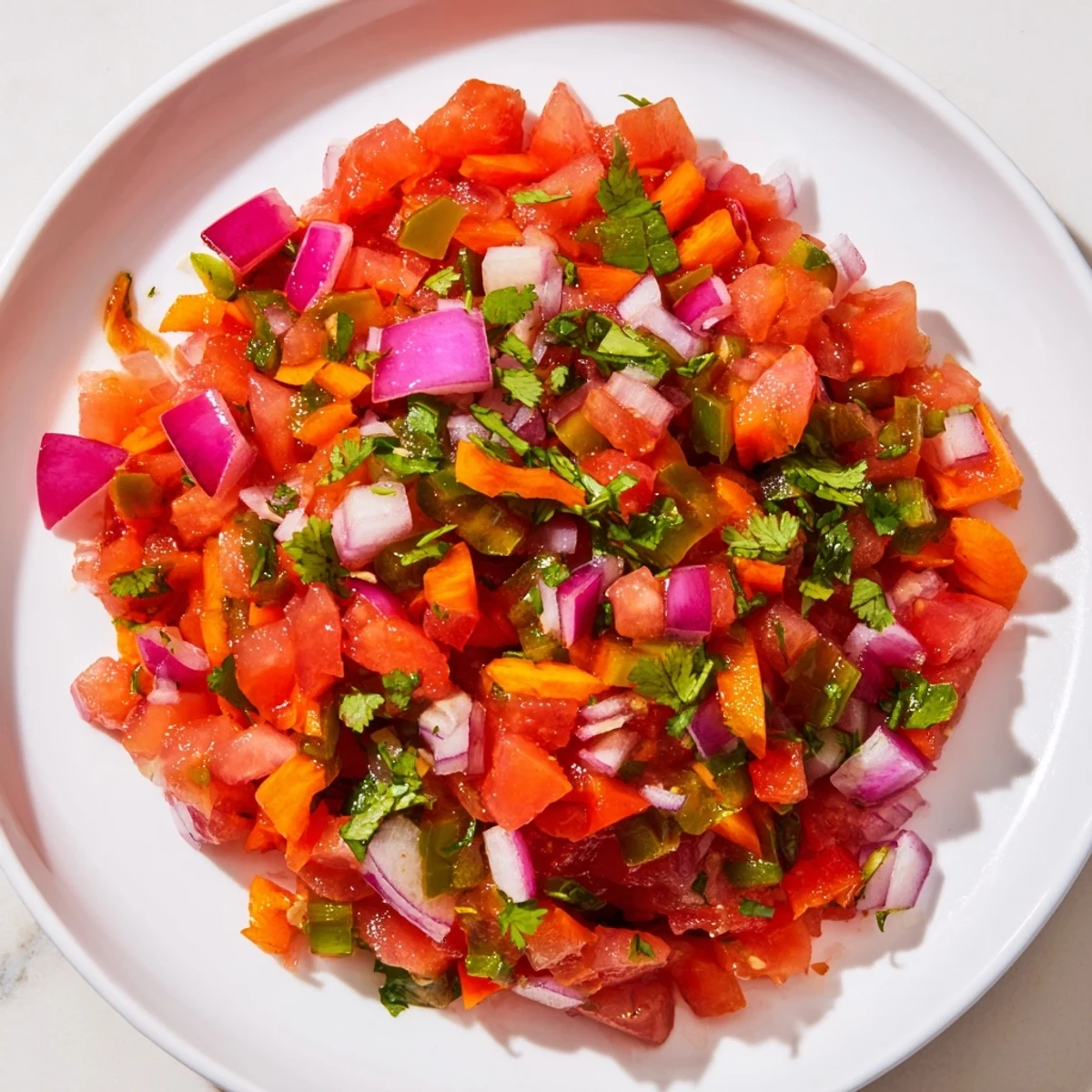 Pico de Gallo con Cilantro