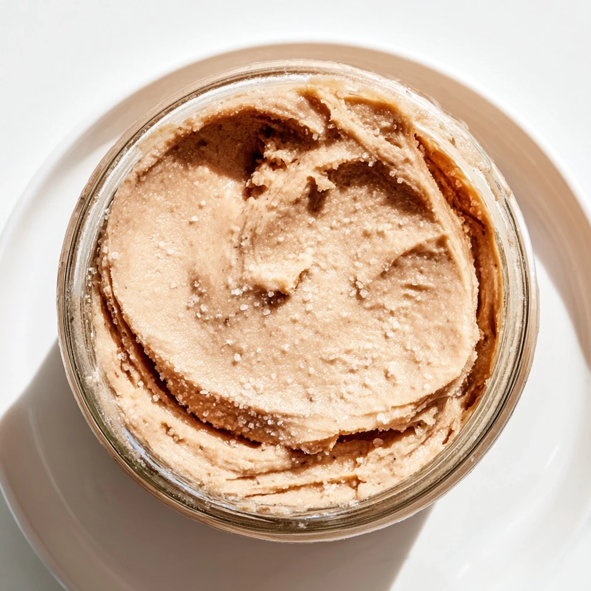 Creamy Budget Spanish Chestnut Spread swirled on toast, a simple Spanish breakfast treat.