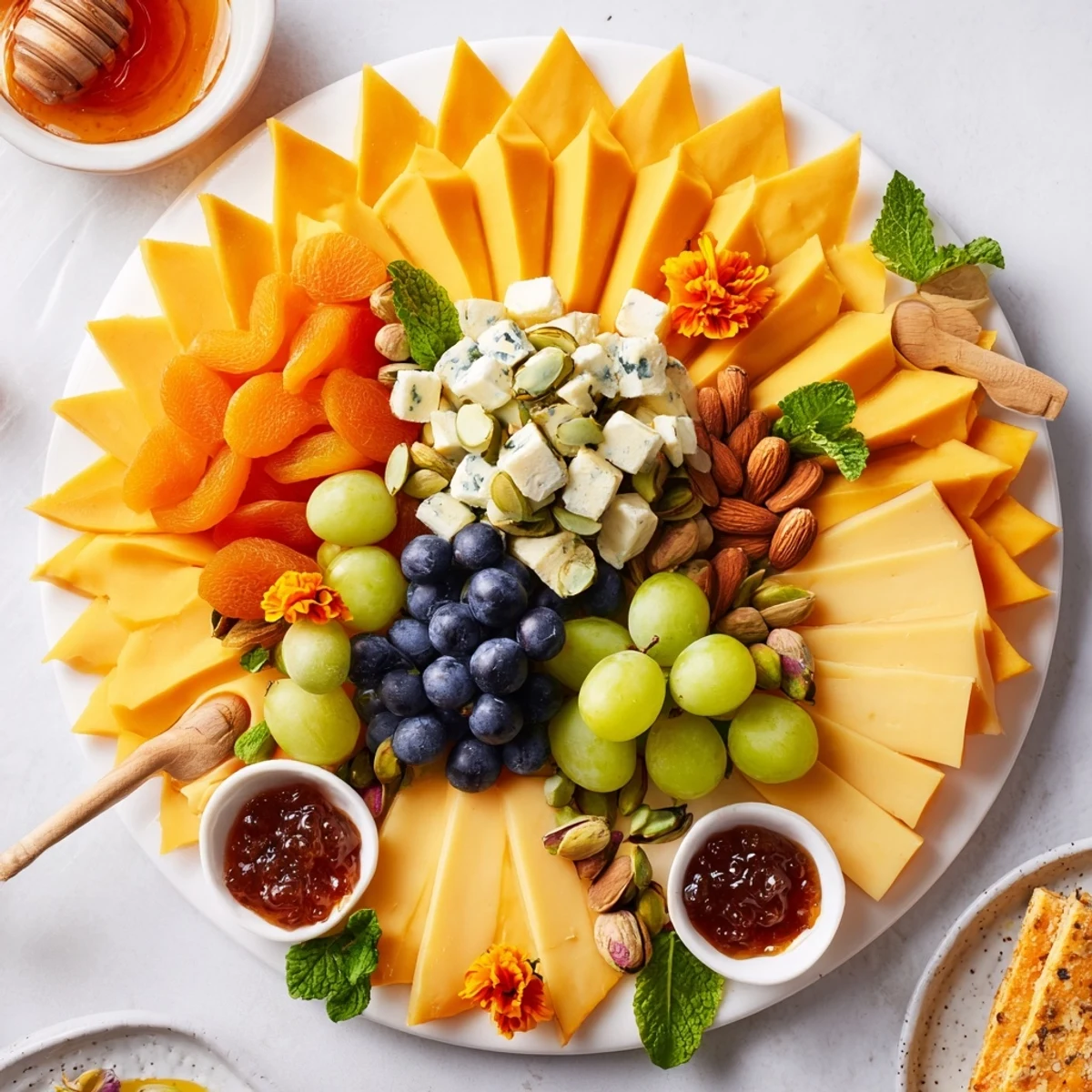 Tabla quesos estilo narciso