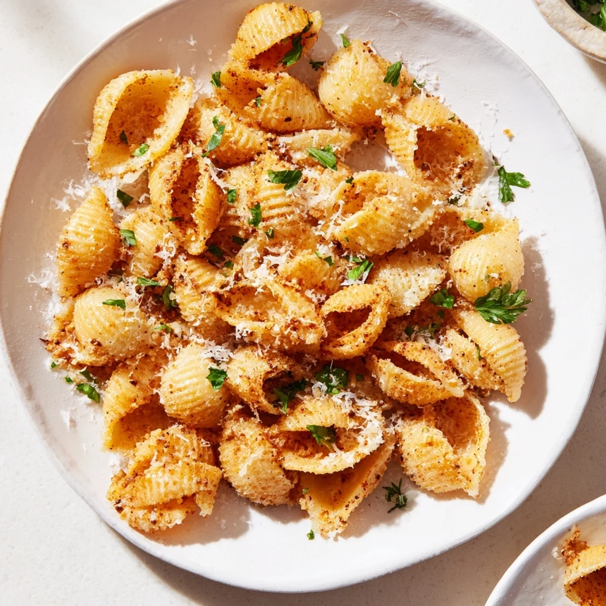 Crispy Air Fryer Pasta Gnocchi, golden brown and seasoned, ready to grab.