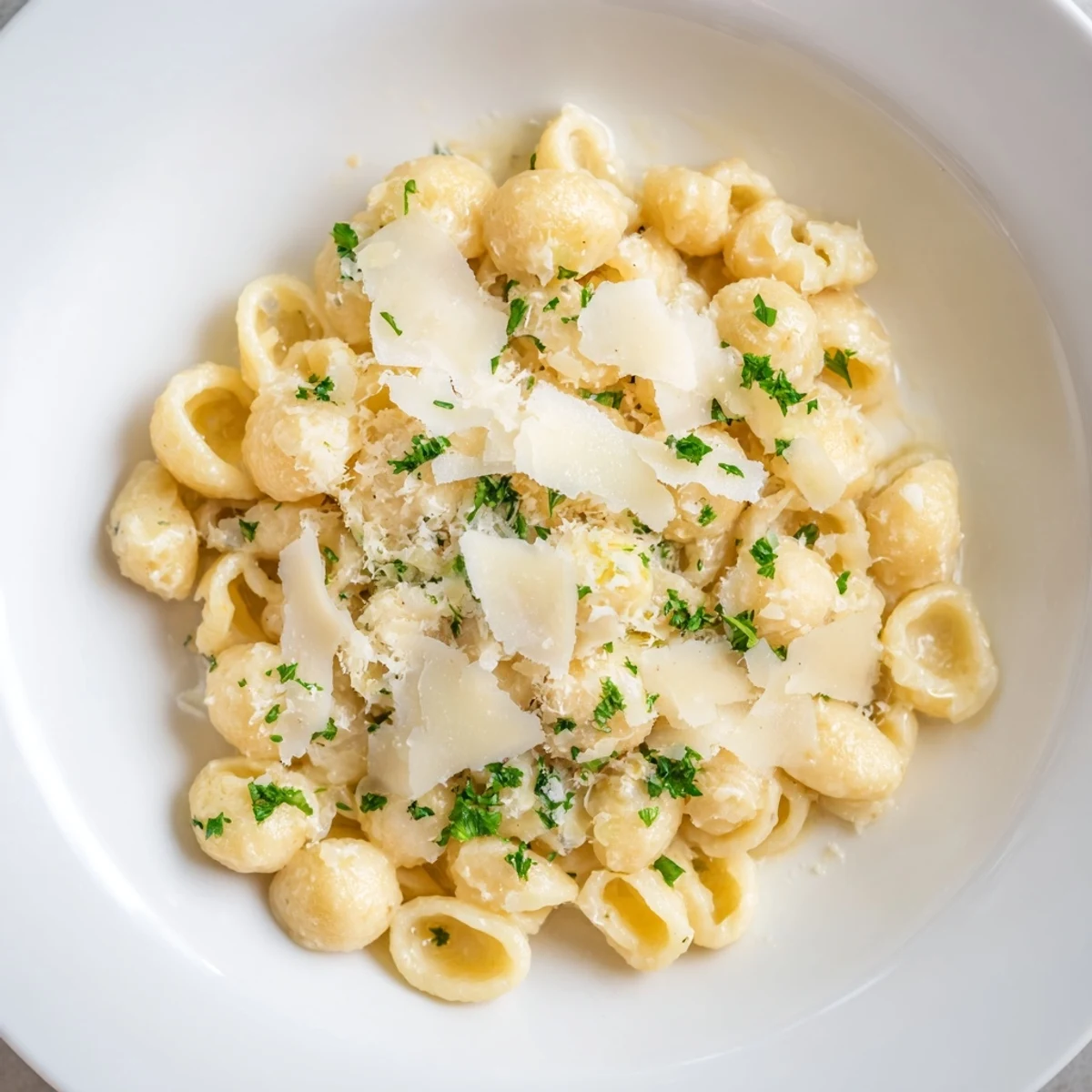Savory 15-Minute Garlic Parmesan Pasta; creamy, rich, and perfect for a quick Italian dinner.