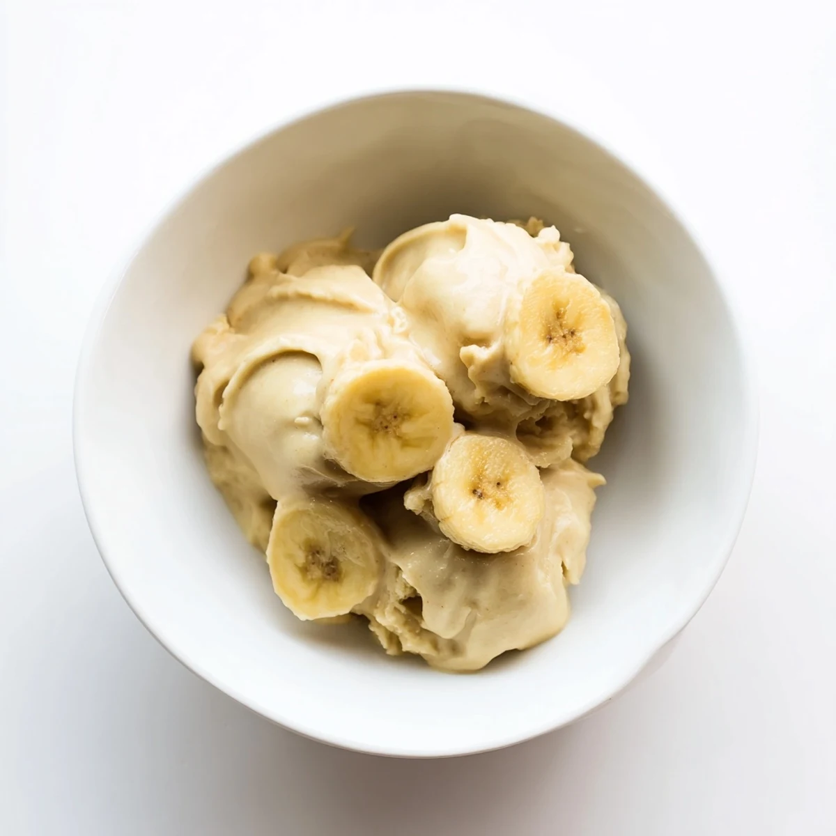 Creamy 2-Ingredient Banana Ice Cream, a naturally sweet frozen dessert perfect for a quick vegan treat.