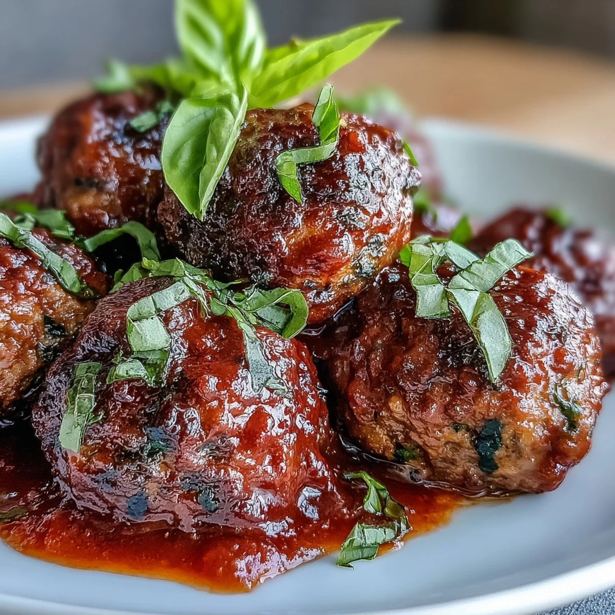 Salsa marinara casera con albóndigas de pavo y vegetales, perfectas para una cena nutritiva y deliciosa.