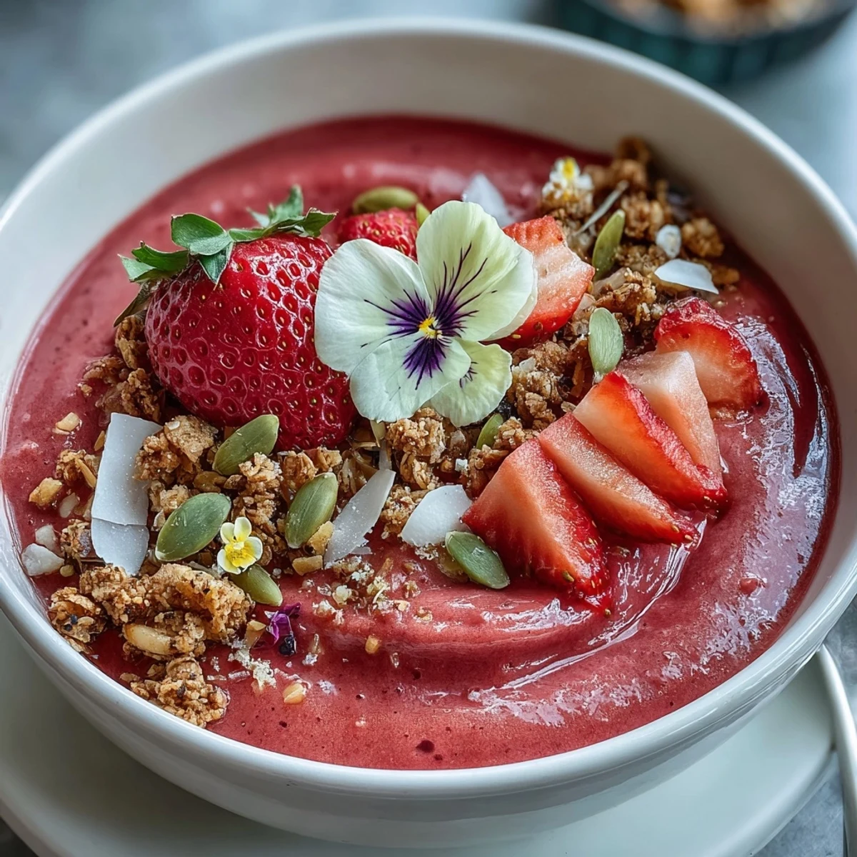 Galentines Bowl Fresas Granola