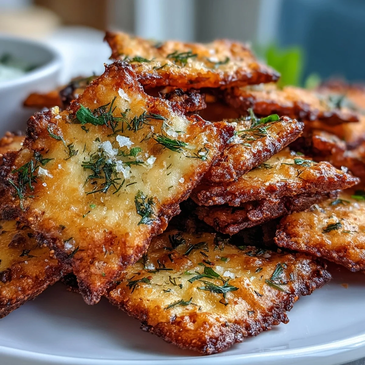 Crackers de cheddar y ranch