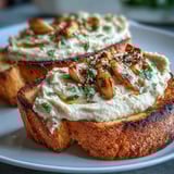 1. Crema de alubias blancas con ajo asado sobre tostadas crujientes de pan de masa madre  