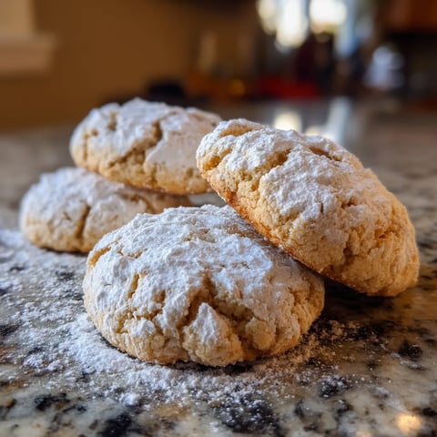 Polvorones de almendras y miel.