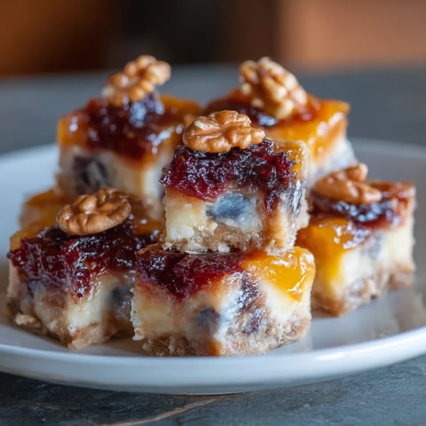 Manchego cheese with quince and nuts.