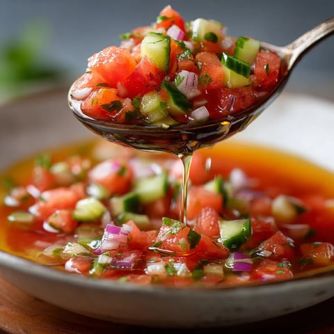 Gazpacho de Sandía y Tomate.