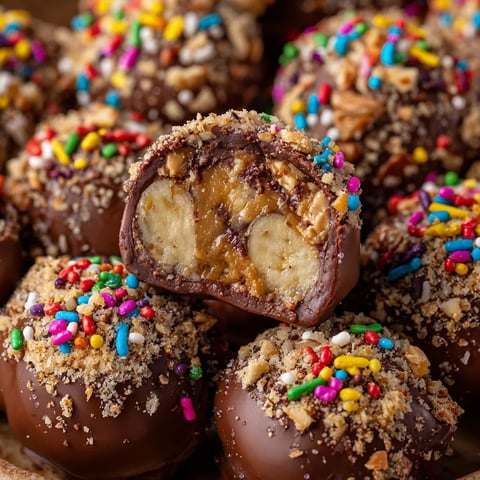 Chocolate-Covered Frozen Banana Bites.