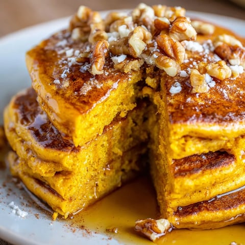 Tortitas de calabaza con canela.