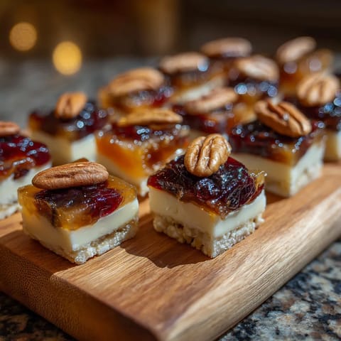 Un plato de manchego con nueces y quince.
