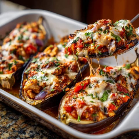 Un plato de brócoli al horno con queso y tomate.