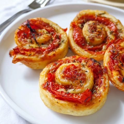 Swirls Pimientos Mozzarella Hierbas