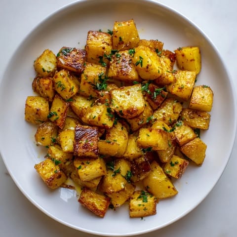 Papas asadas con ajo y paprika
