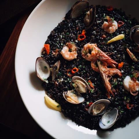 Paella Negra con Tinta Calamar