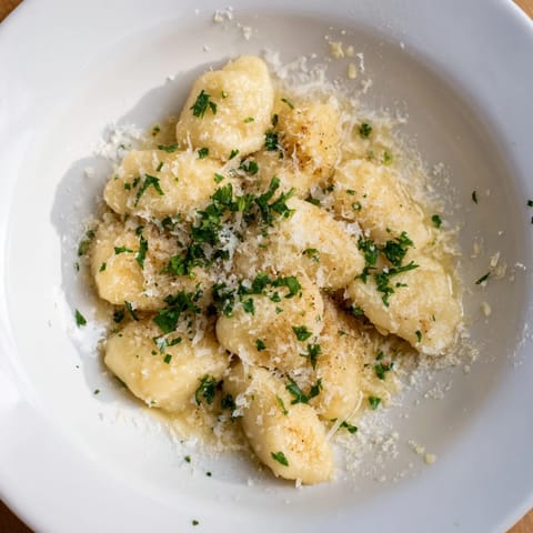 Bolas de patata con parmesano