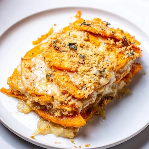 Gratin de calabaza y boniato