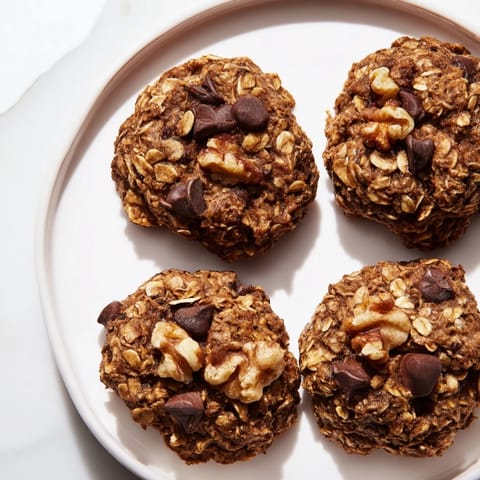 Galletas suaves banana avena