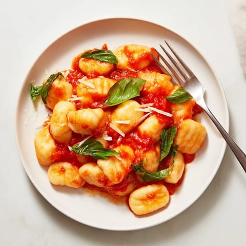 Gnocchi caseros salsa tomate