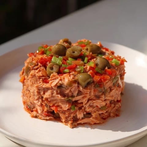 3 pasos relleno atún