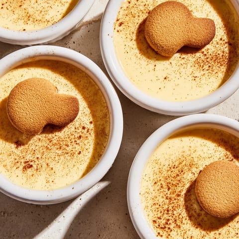 Copas de natillas españolas