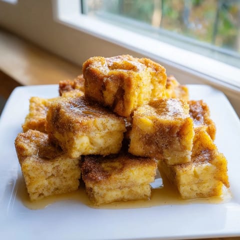 Torrijas con custard casero