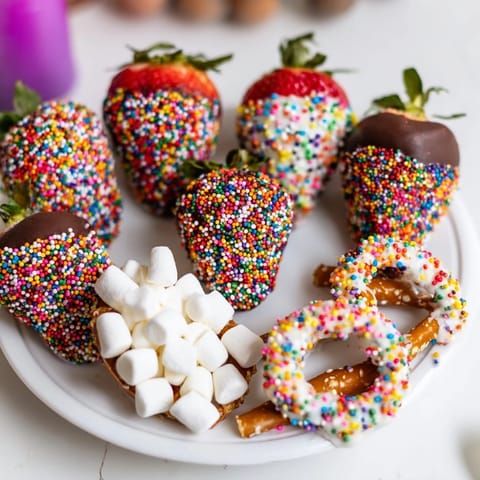 Fiesta colorida con sprinkles