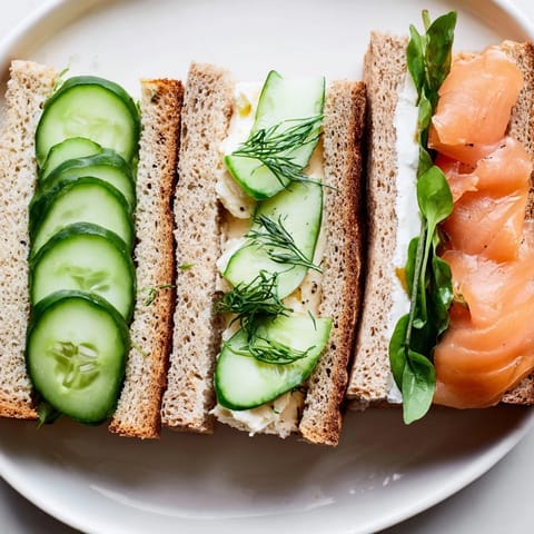 Elegant Castle Feast Royal Tea Party Sandwiches, a beautifully presented assortment for a tea party delight.