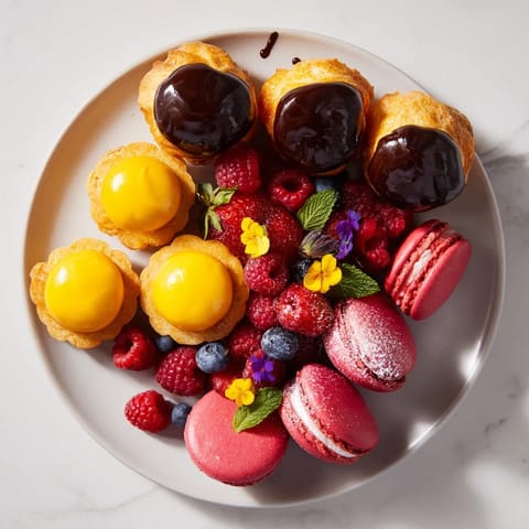 Montgolfière Mini Postres Franceses