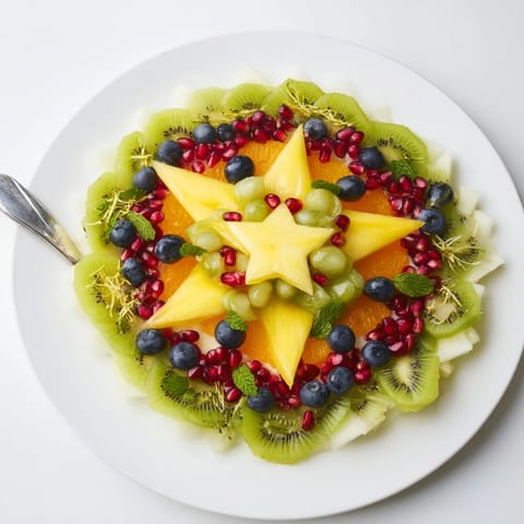 Granada menta carambola estrella