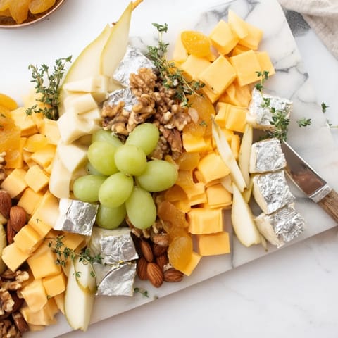 Tabla quesos oro y plata