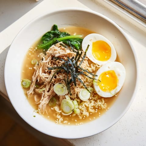 Pollo ramen con Kewpie Mayo