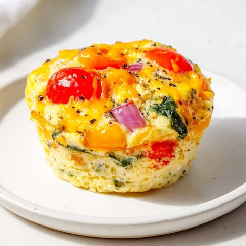 Muffins huevo y vegetales