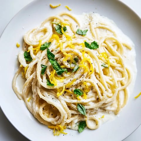 Limon Ricotta Pasta cremosa
