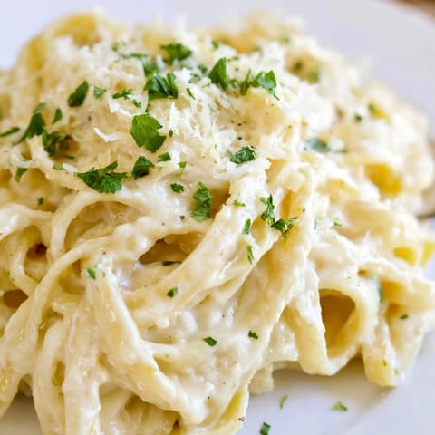 Cremoso Coliflor Alfredo Ligero