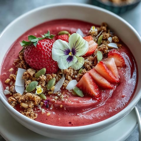 Galentines Bowl Fresas Granola